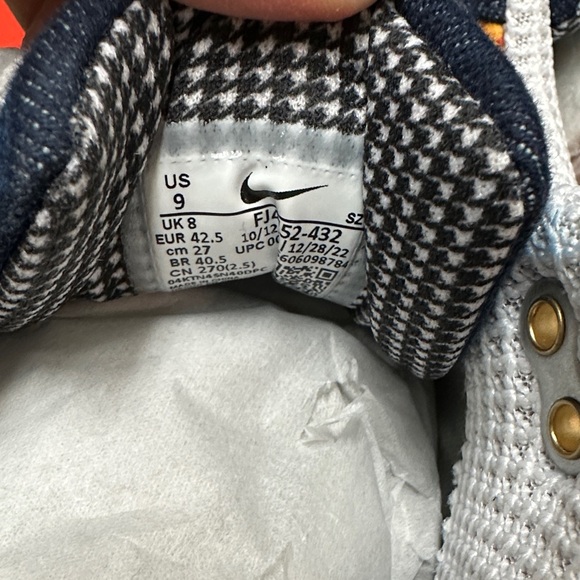 Nike Air Max 1 Premium ‘Denim Leopard’ Sneakers LIKE NEW! - Picture 5 of 13